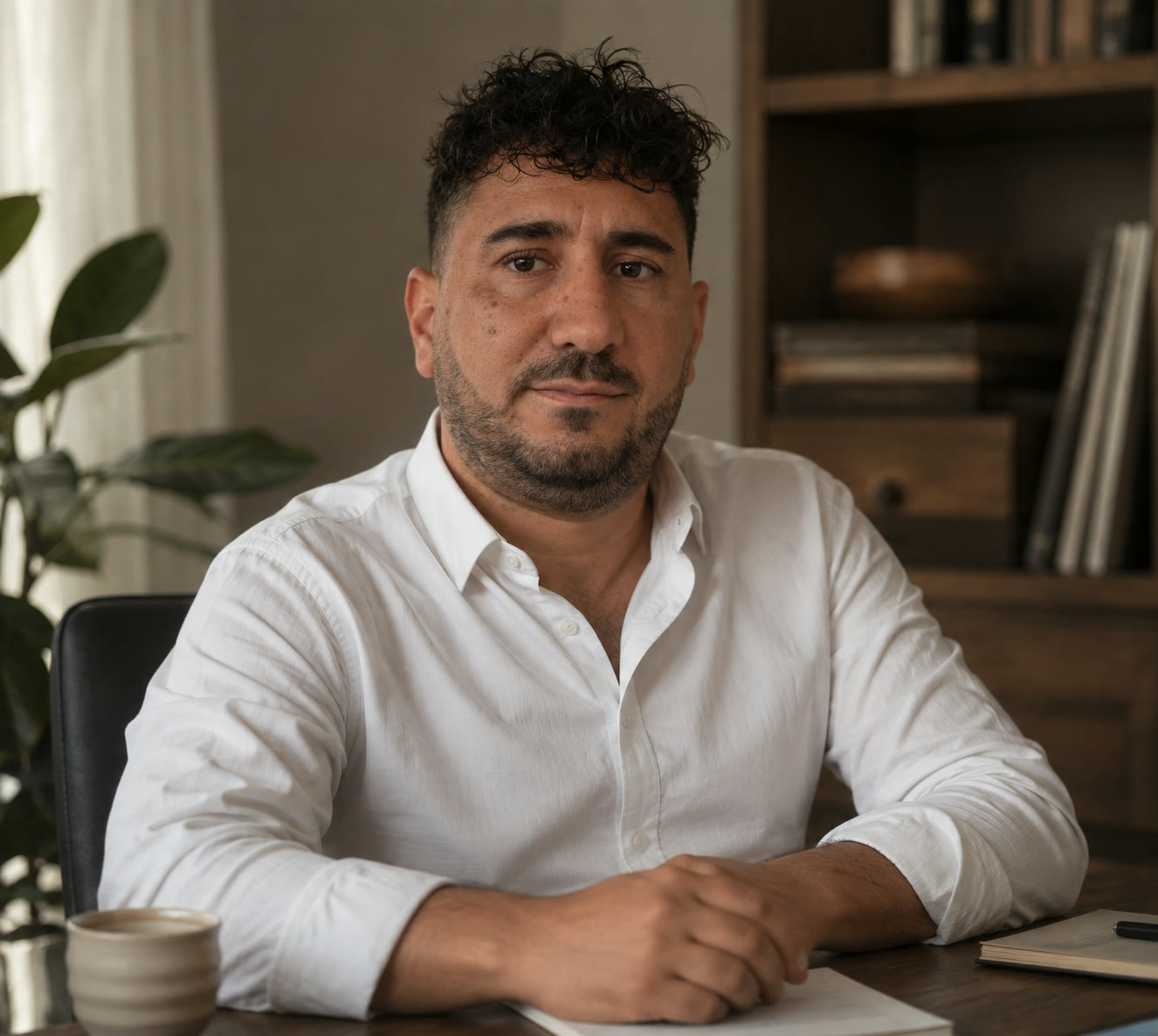 Ritratto alla scrivania